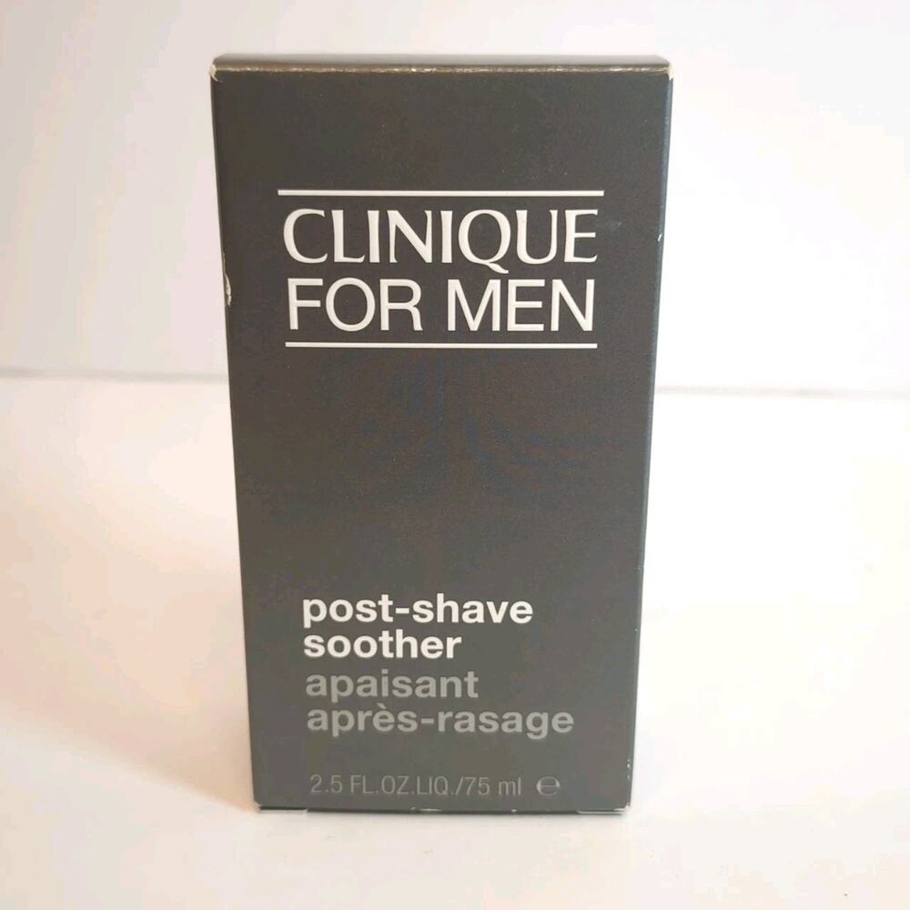 CLINIQUE FOR MEN POST SHAVE SOOTHER FULL SIZE 2.5 fl oz 75ml‎ New In Box Sealed